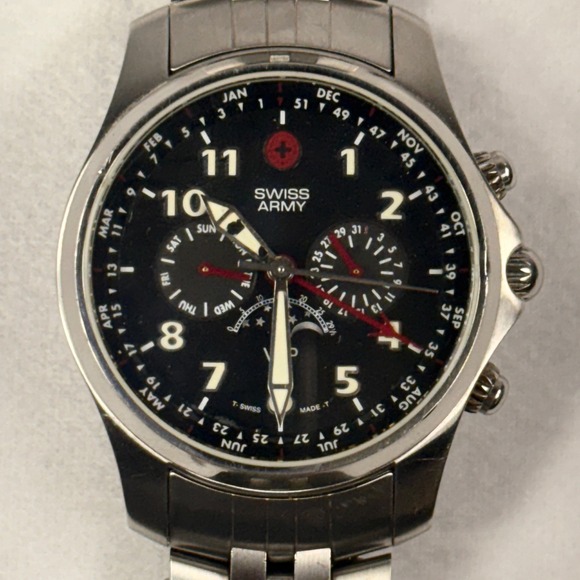 Victorinox Swiss Army Other - Victorinox Swiss Army Odyssey VIP Moon Phase 39mm Quartz‎ Men's Watch